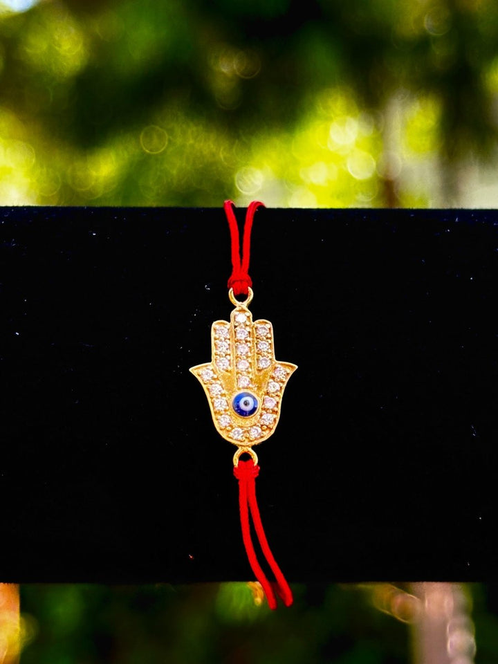 Red String Hamsa Lucky Protection Bracelet