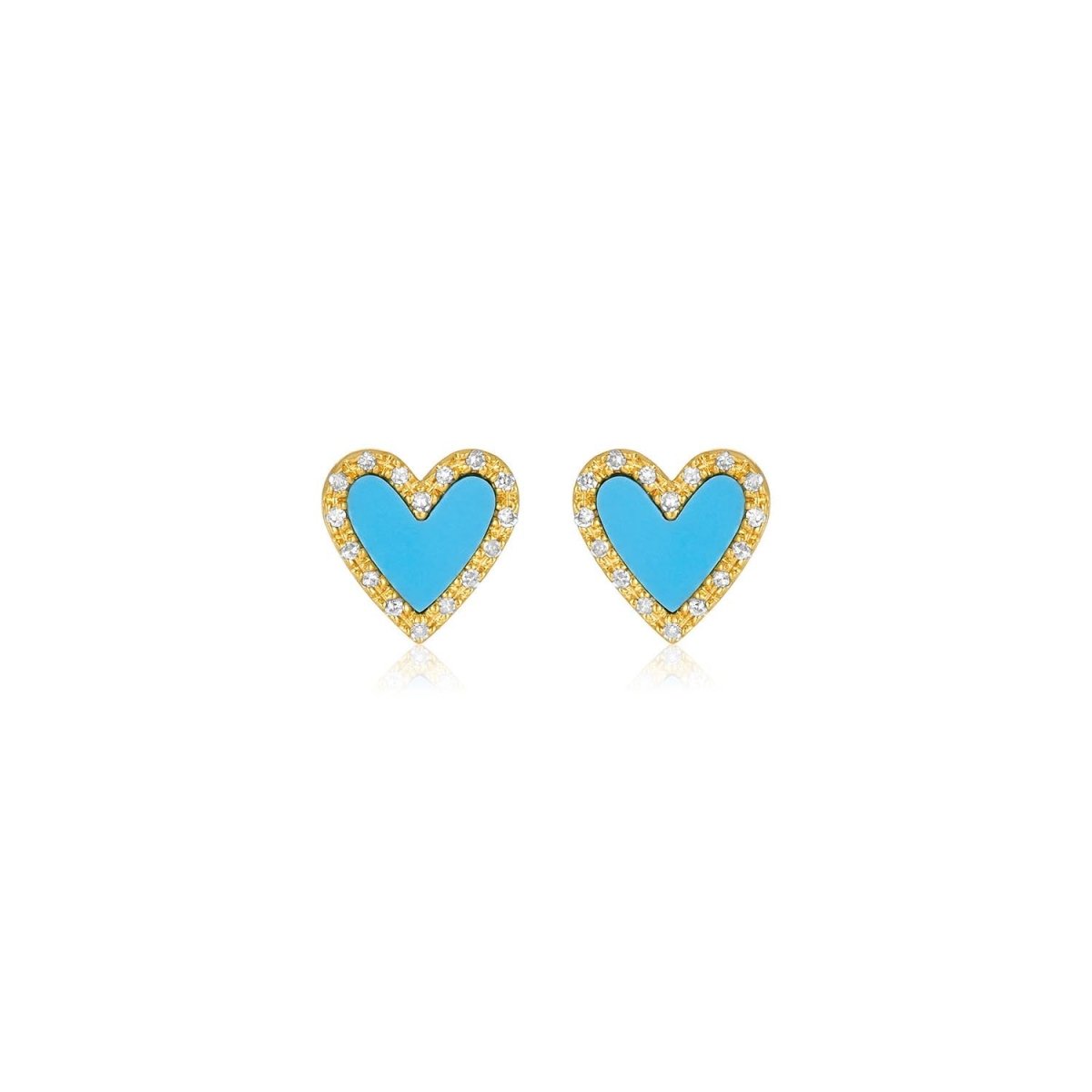 Heart Earrings | Gemstones, Gold, and Diamonds