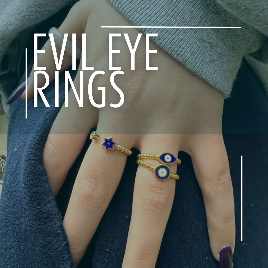 Evil Eye Ring: An Introduction to the Protective Symbol - Alef Bet by Paula
