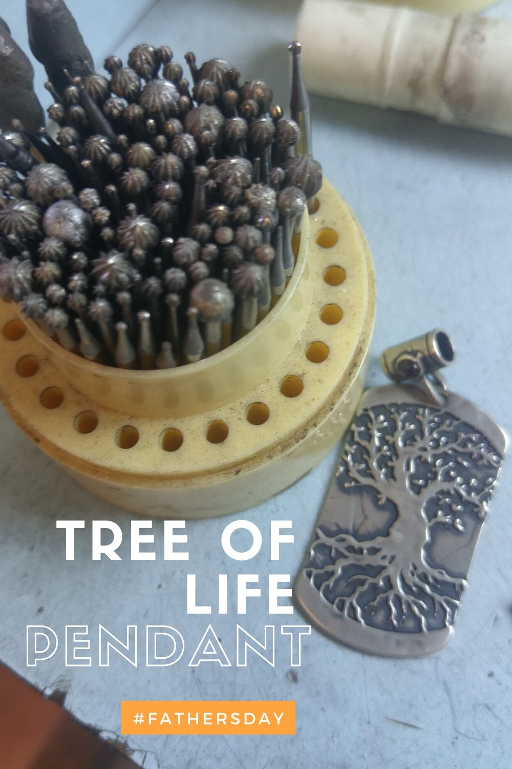 We're Not Just Planting a Tree for Father's Day This Year | Gift This Pendant - Alef Bet by Paula