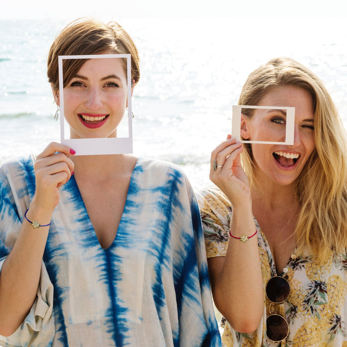 Red String Best Friend Bracelets Keeps The Bond Strong - Alef Bet by Paula