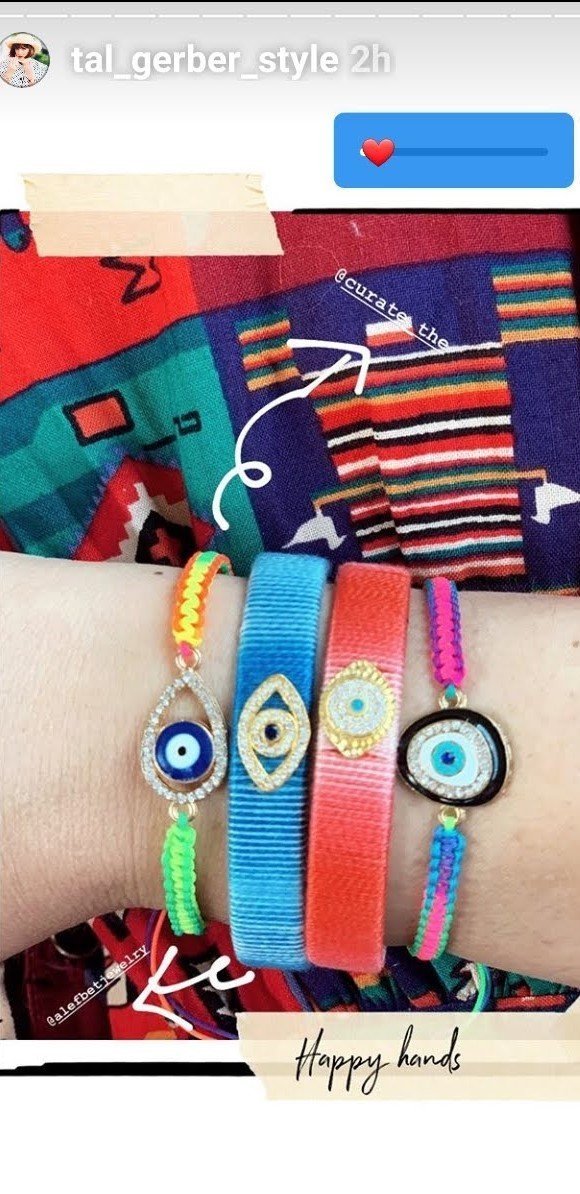Would You Wear an Evil Eye or Hamsa Bangle Bracelet? - Alef Bet by Paula