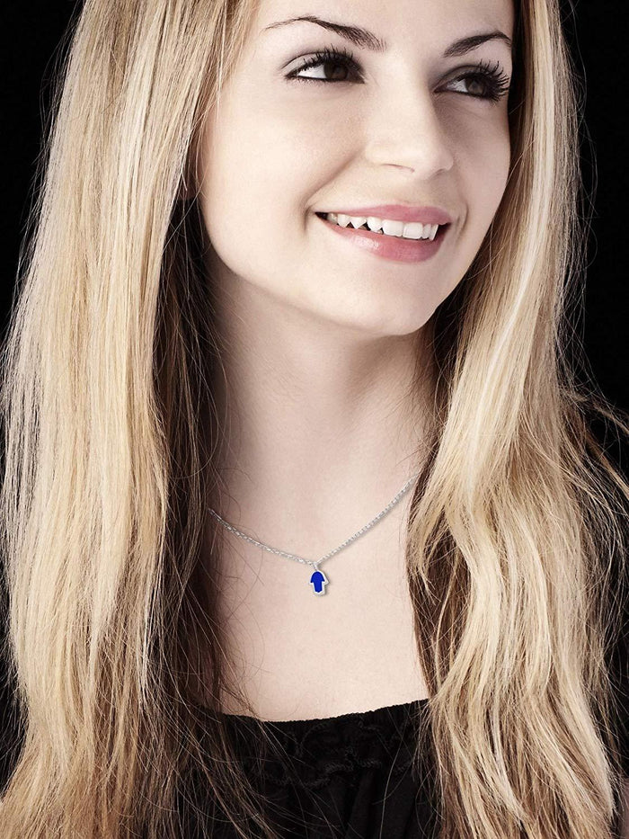 Loving the Tiny Hamsa and Butterfly Choker Necklaces - Alef Bet by Paula