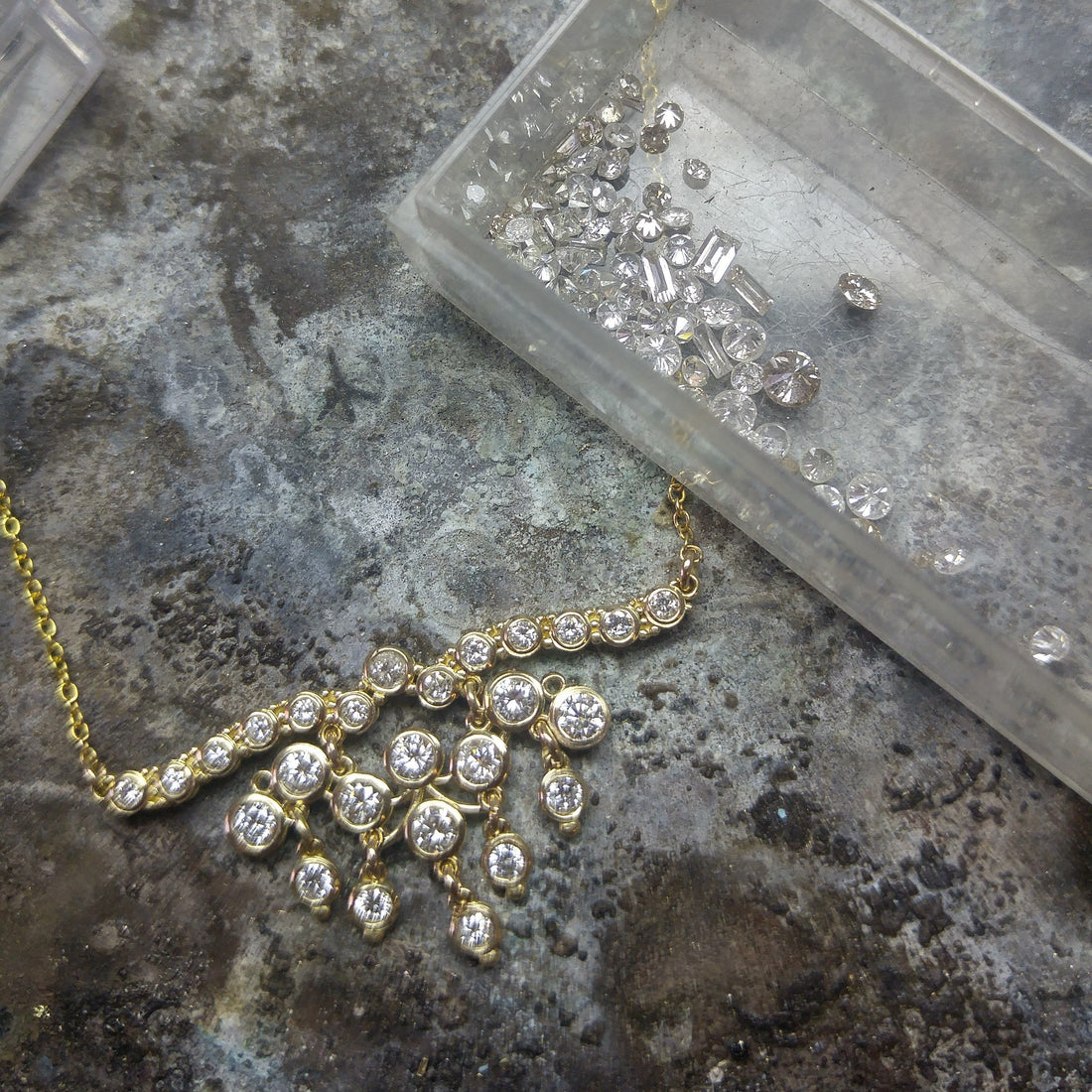 Yes, You Can Recreate New Jewelry From Old Stones - Alef Bet by Paula