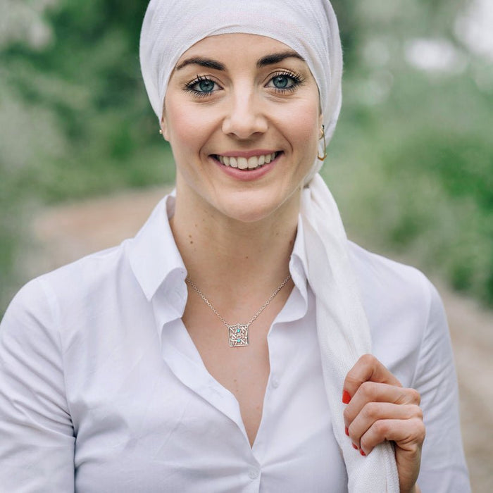 The Story Behind the Elna Healing Pendant: Prayer, Love, and Hope - Alef Bet by Paula