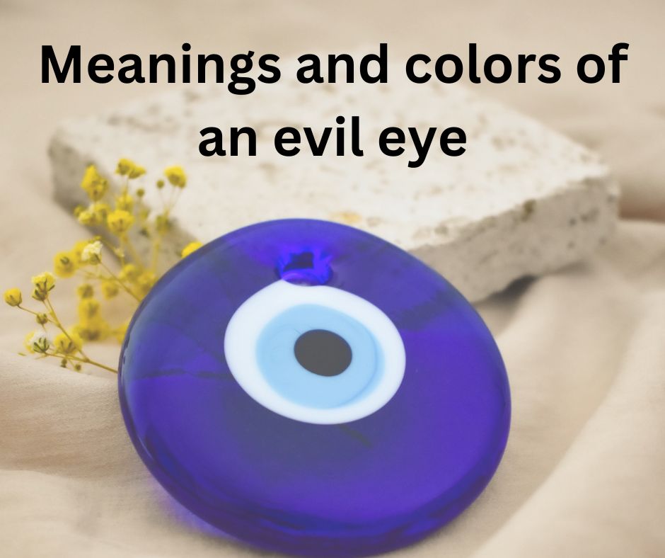 color meaning of an evil eye 