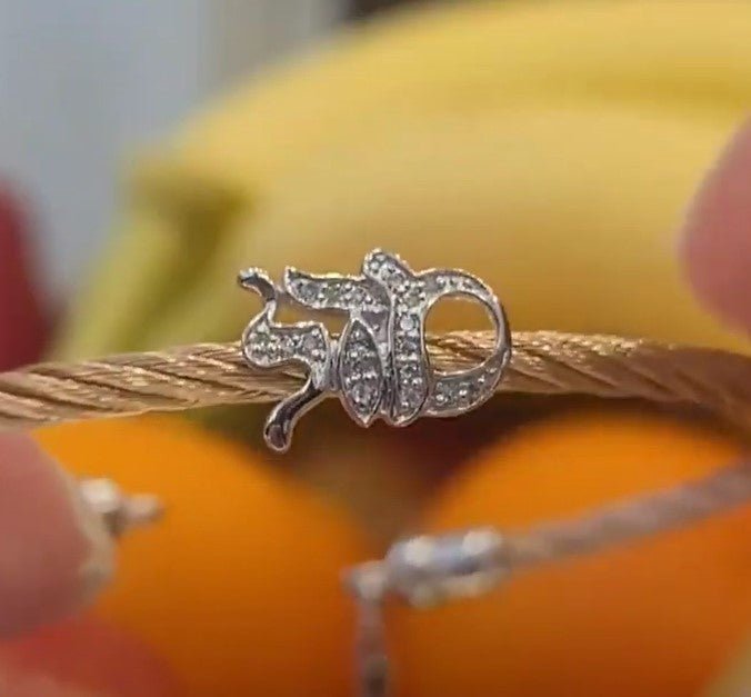 Mazel or Mazel Hebrew Jewelry? - Alef Bet by Paula