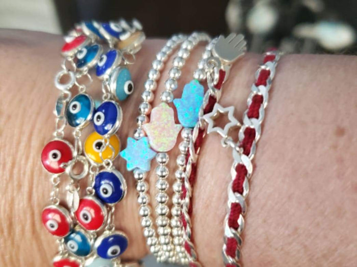 A Traditional Symbol of Luck | Bracelets for Protection - Alef Bet by Paula