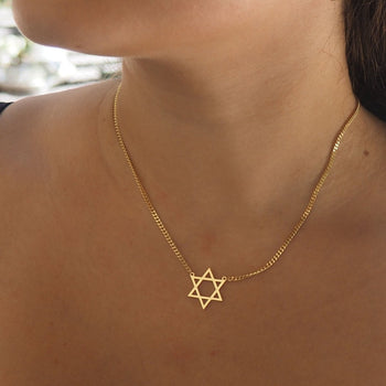 Why Your Star of David Should Be the One Necklace You Never Take Off - Alef Bet by Paula