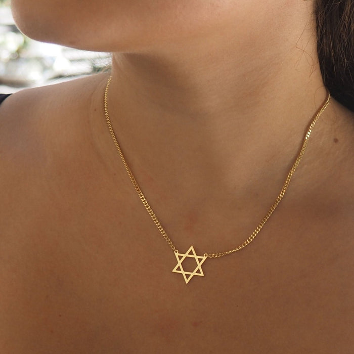 Why Your Star of David Should Be the One Necklace You Never Take Off - Alef Bet by Paula