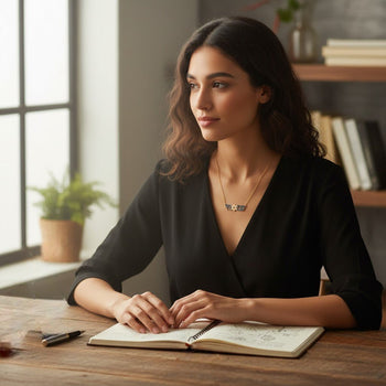 Win Your Heart's Map: The Alef Bet January Israel Jewelry Giveaway - Alef Bet by Paula