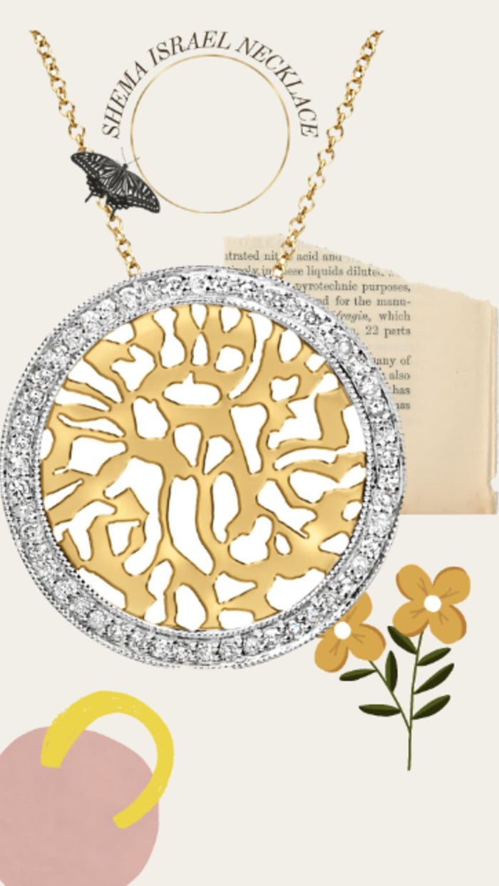 Shema Israel Hear O'Israel in Jewelry - Alef Bet by Paula