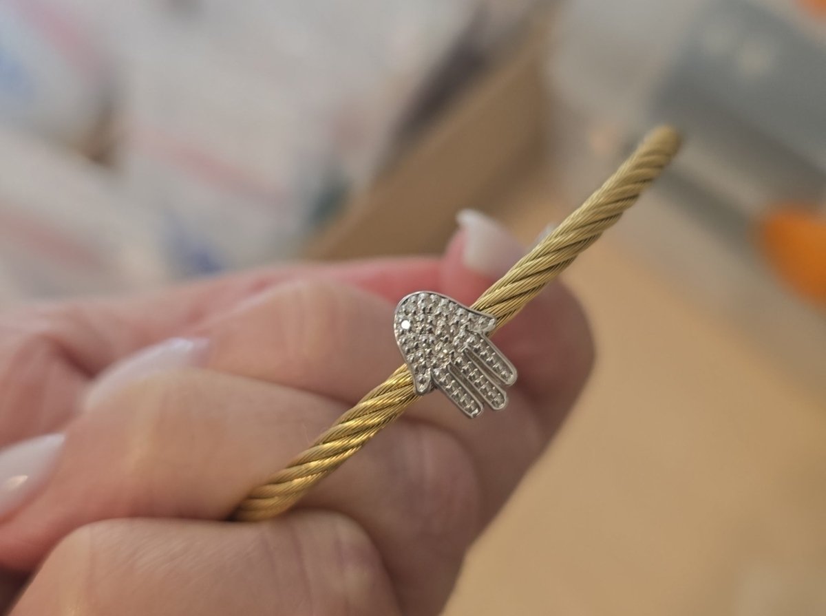 Cable Bracelet Collection - Alef Bet by Paula