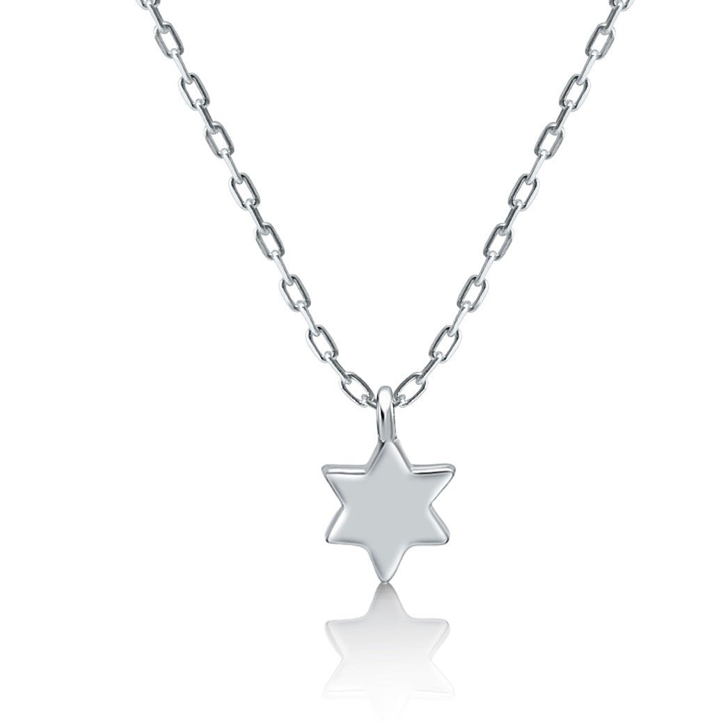Jewish Star Necklaces - Alef Bet by Paula