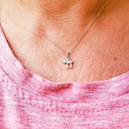 14k Gold Hebrew Chai Necklace for Women