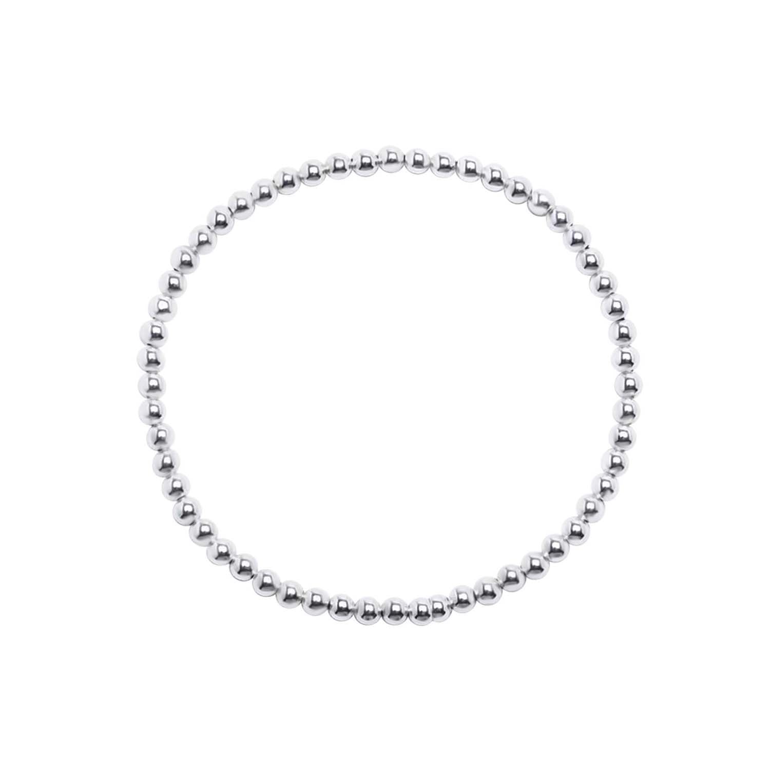 minimal bead bracelet for women