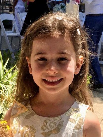 Tiny Diamond Heart Necklace in 14k Gold