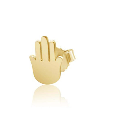 Single Earring Studs | Heart, Star, Evil Eye, Hamsa