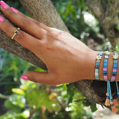 Adjustable Jewish Star Rings Sterling Silver