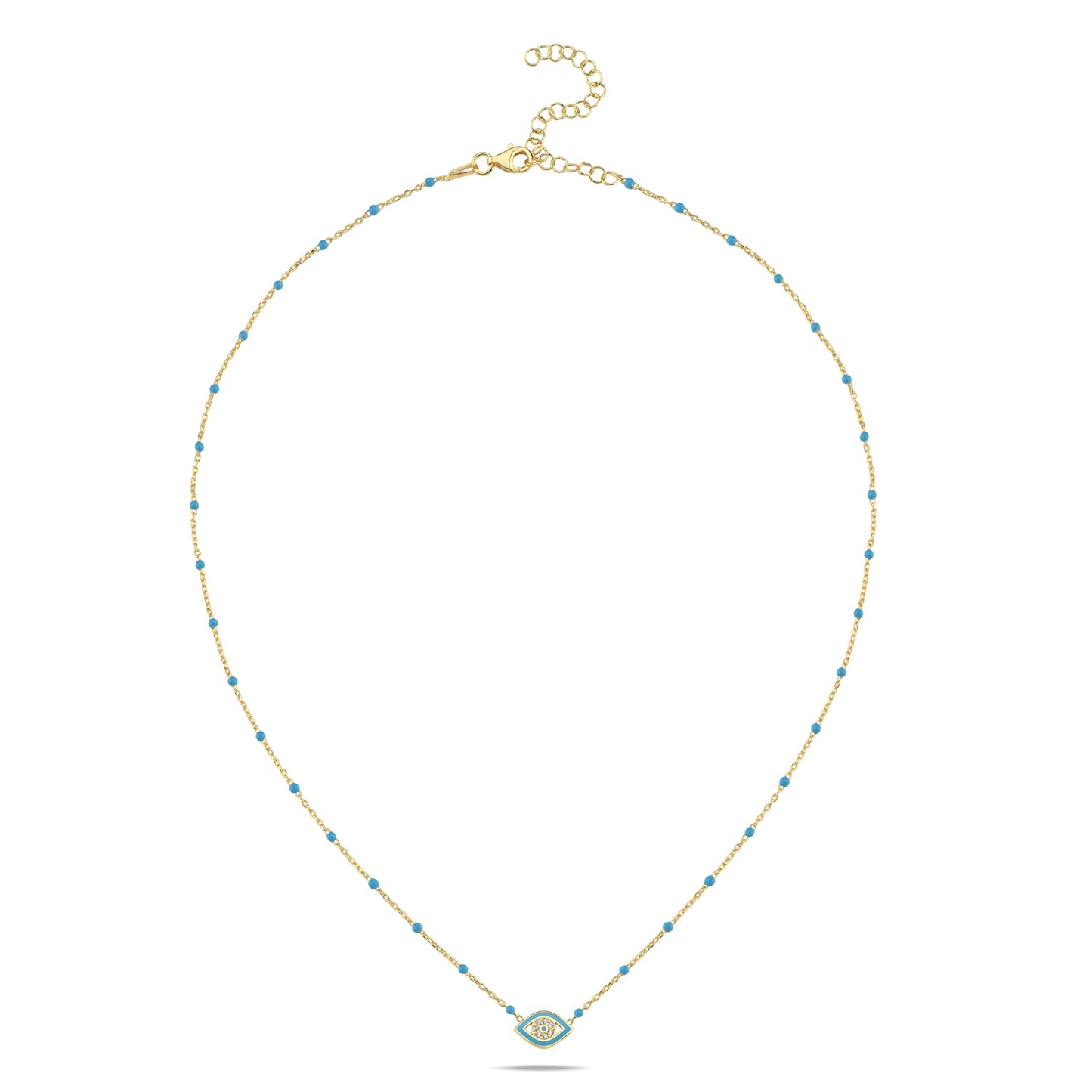 The "All-Seeing" Evil Eye Necklace