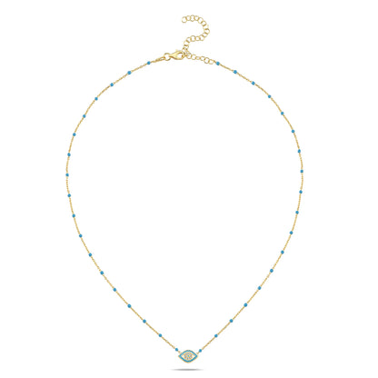 The "All-Seeing" Evil Eye Necklace