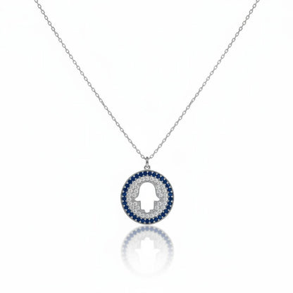 Sterling Silver 925 Cubic Zirconia Necklace