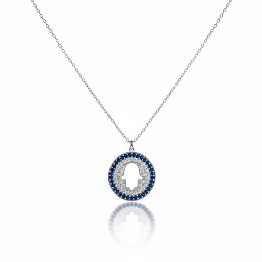 Sterling Silver 925 Cubic Zirconia Necklace