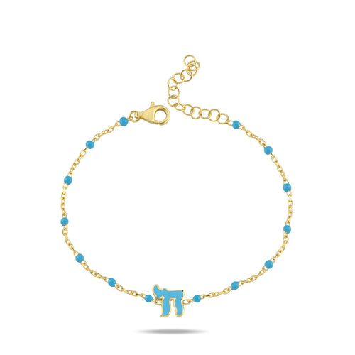 Chai Bracelet with Cheerful Colors for Women and Girls