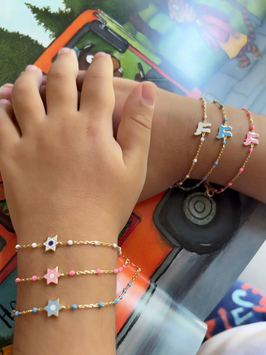 Chai Bracelet with Cheerful Colors for Women and Girls