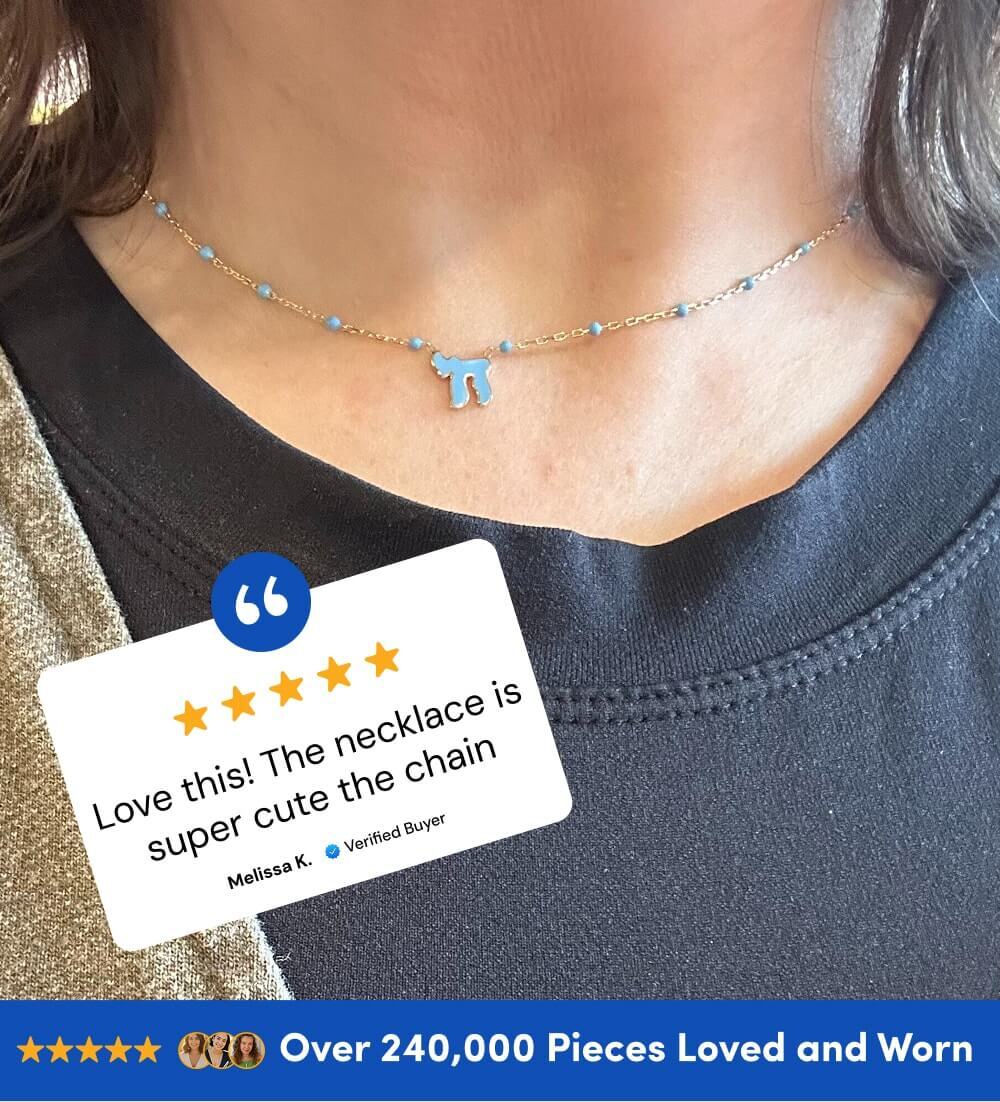 Gold plated Enamel Necklace 1/4" charm 16" + 2" necklace with Colorful choices