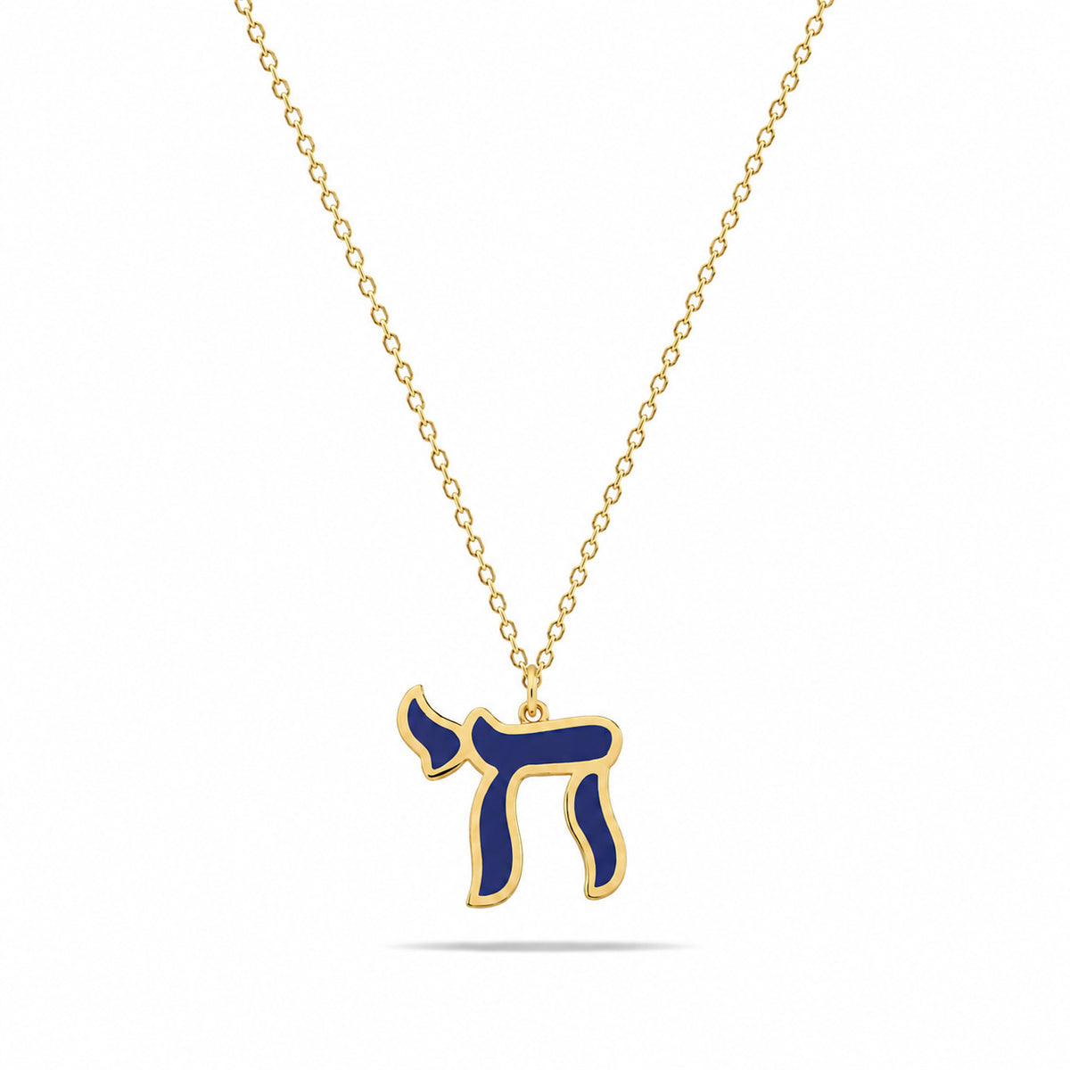 Chai Necklace Worn Long for a Blessed and Long Beautiful Life