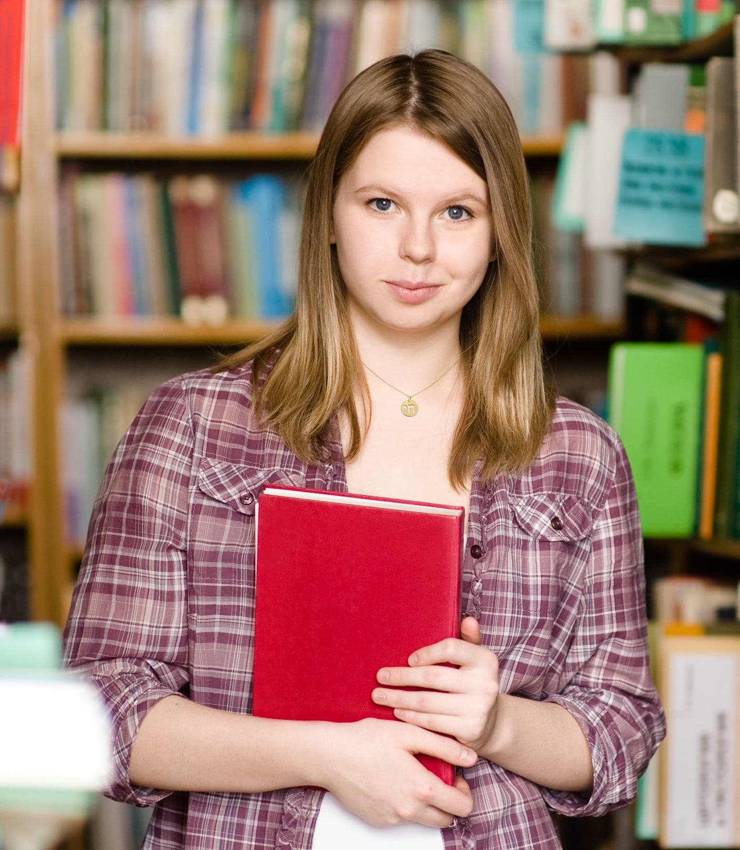 Chai Pendant with Diamond Accent Necklace