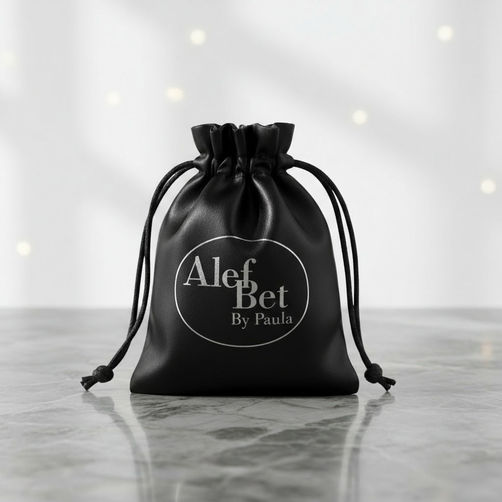 Chai Silver Necklace in Hebrew