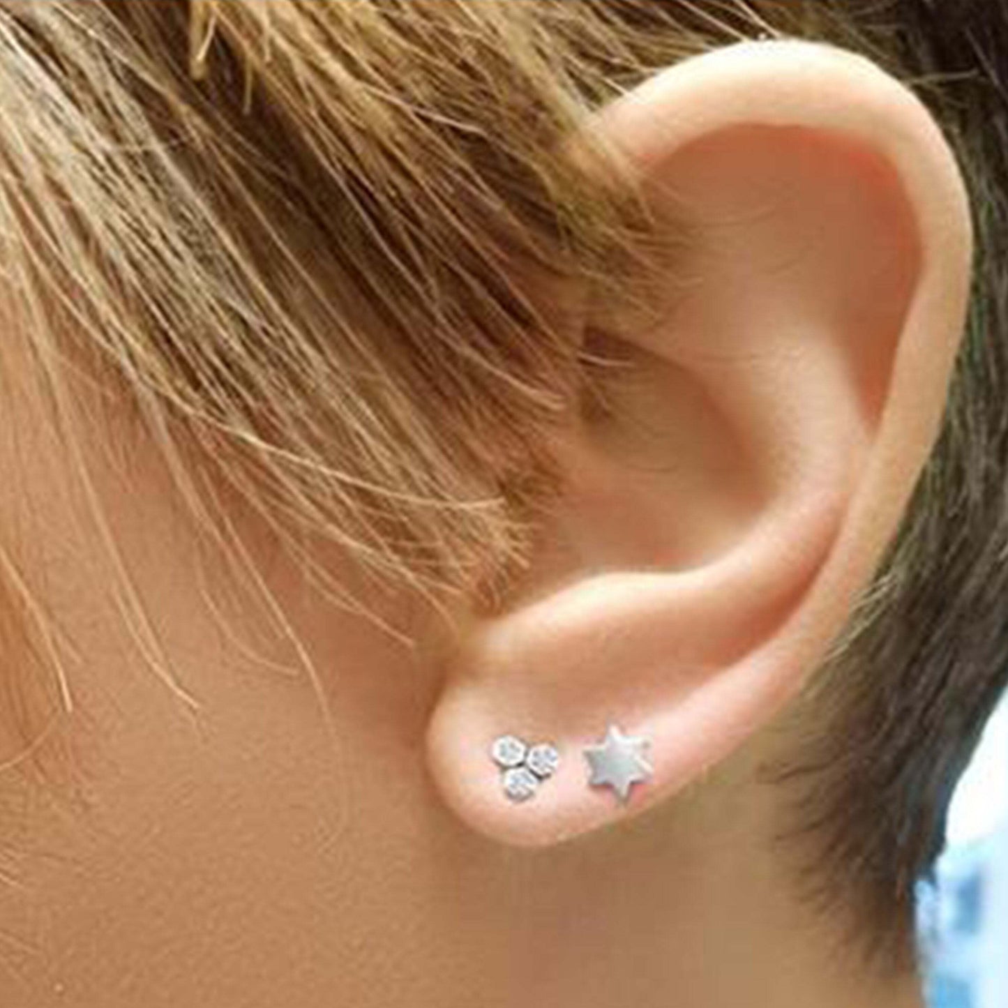 Cluster Diamond Earrings