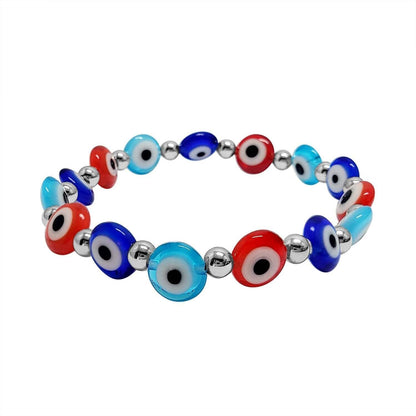 Colorful All Watchful Evil Eye Bracelet