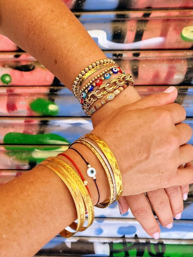 Colorful All Watchful Evil Eye Bracelet