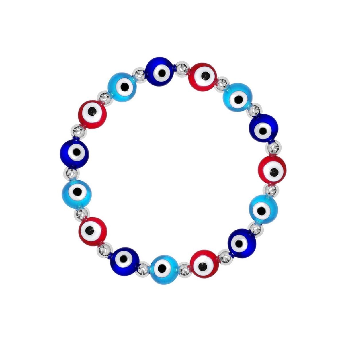 Colorful All Watchful Evil Eye Bracelet