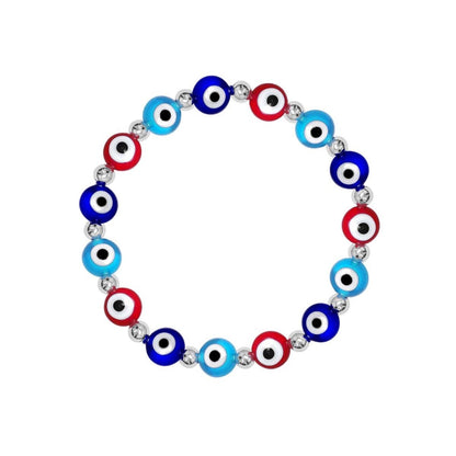 Colorful All Watchful Evil Eye Bracelet