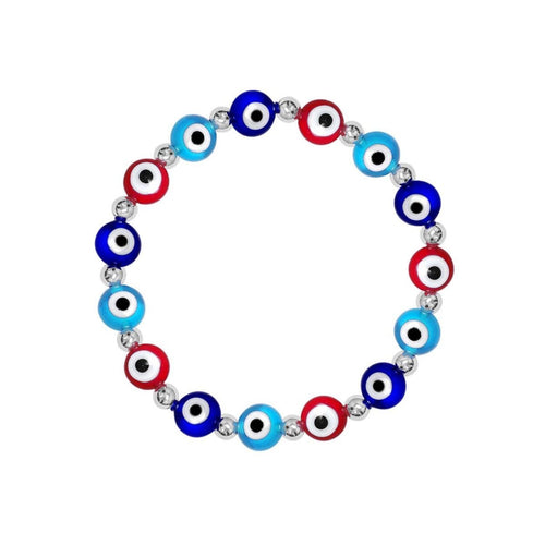 Colorful All Watchful Evil Eye Bracelet