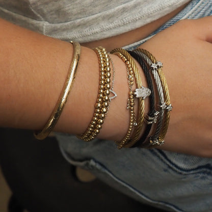 Diamond Chai Cable Bracelet for Women