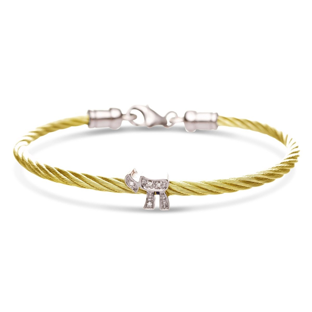 Diamond Chai Cable Bracelet for Women