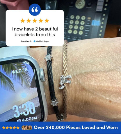 Diamond Chai Cable Bracelet for Women