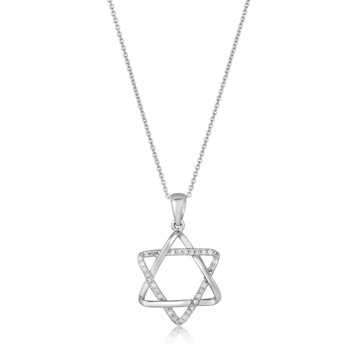Diamond Jewish Star Pendant for Women | Bold and Beautiful