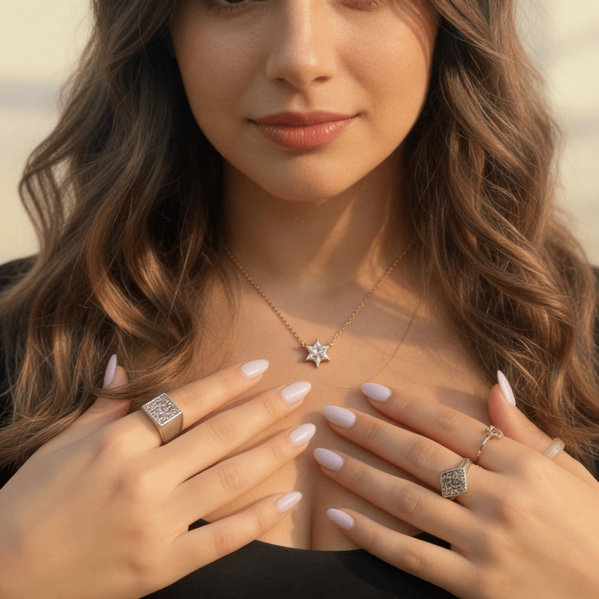 Diamond Magen David - By Alissa