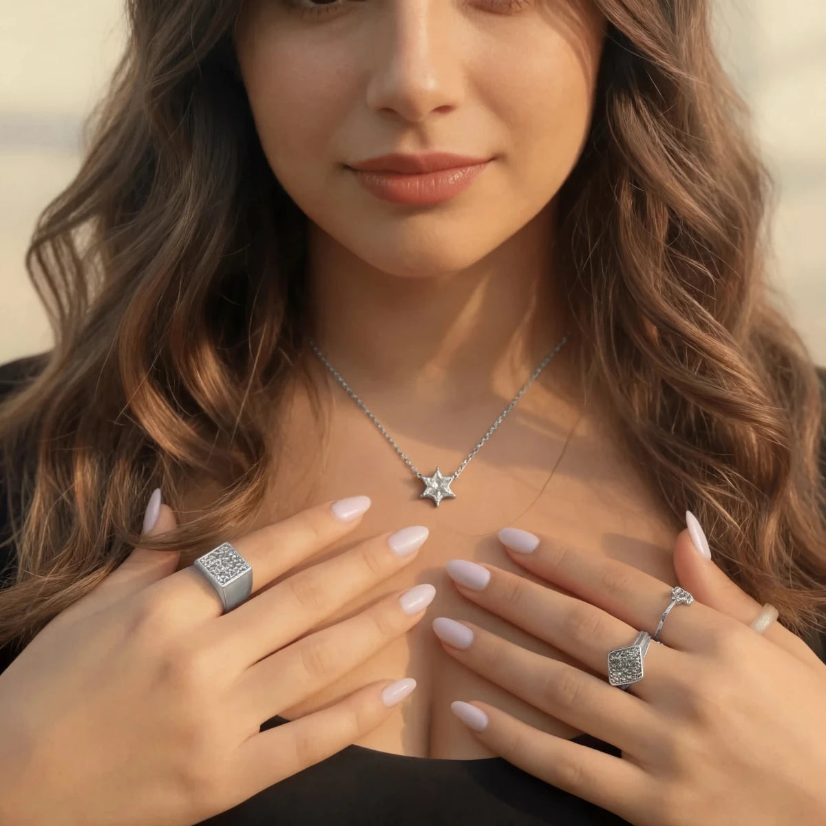 Diamond Magen David - By Alissa