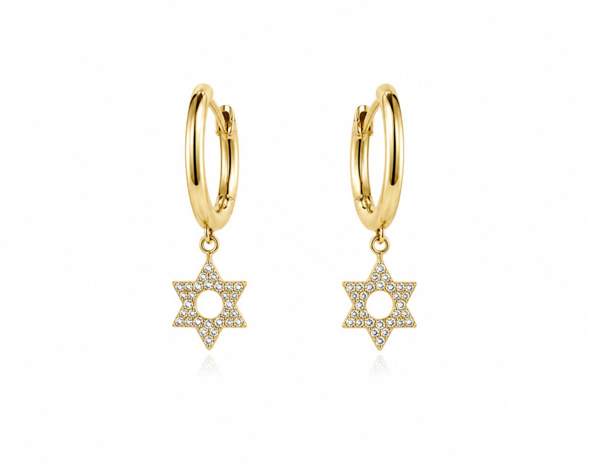 Diamond Stud Earrings in 14k Yellow Gold, effortlessly elegant every day