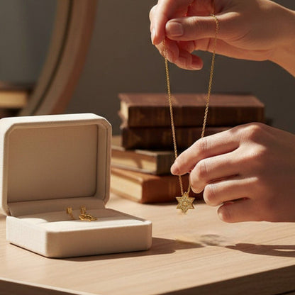 Every Day Jewish Star Necklace for Girls and Women