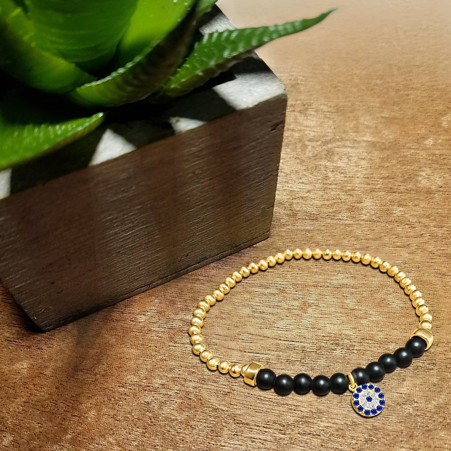 Evil Eye Beaded Bracelet