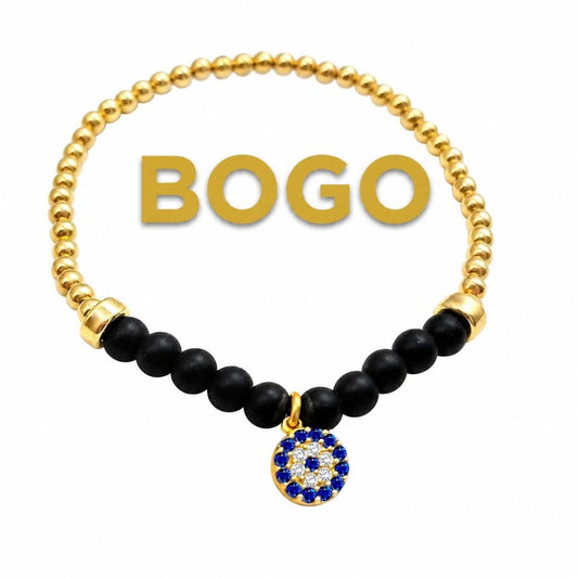 Evil Eye Beaded Bracelet