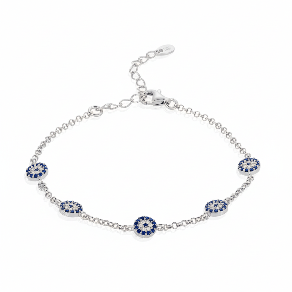 Evil Eye Charm Bracelet